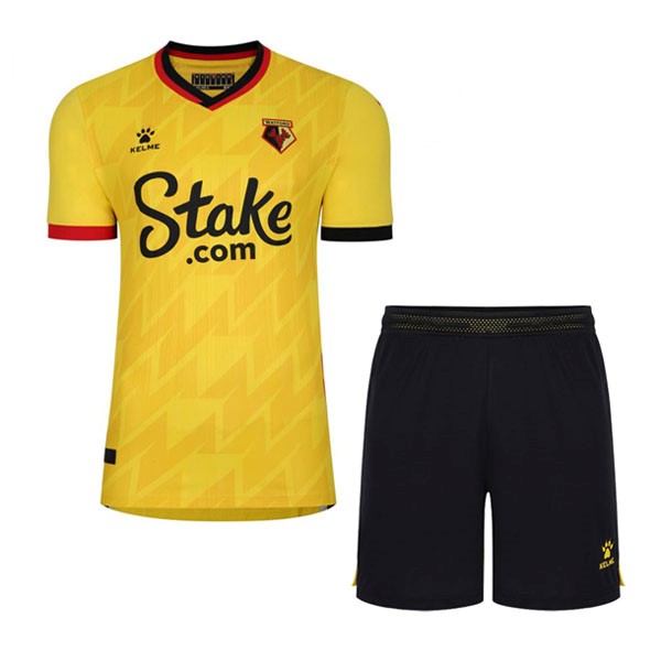 Camiseta Watford Primera equipo Niño 2022-23
